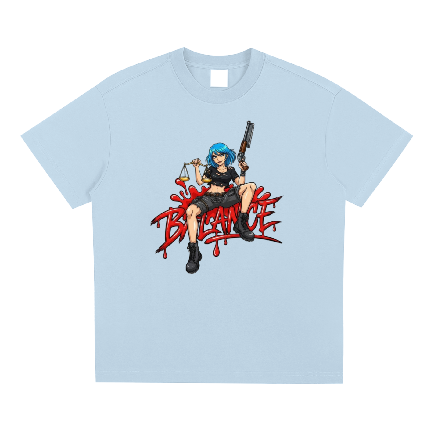 karma klan "balance" t-shirt