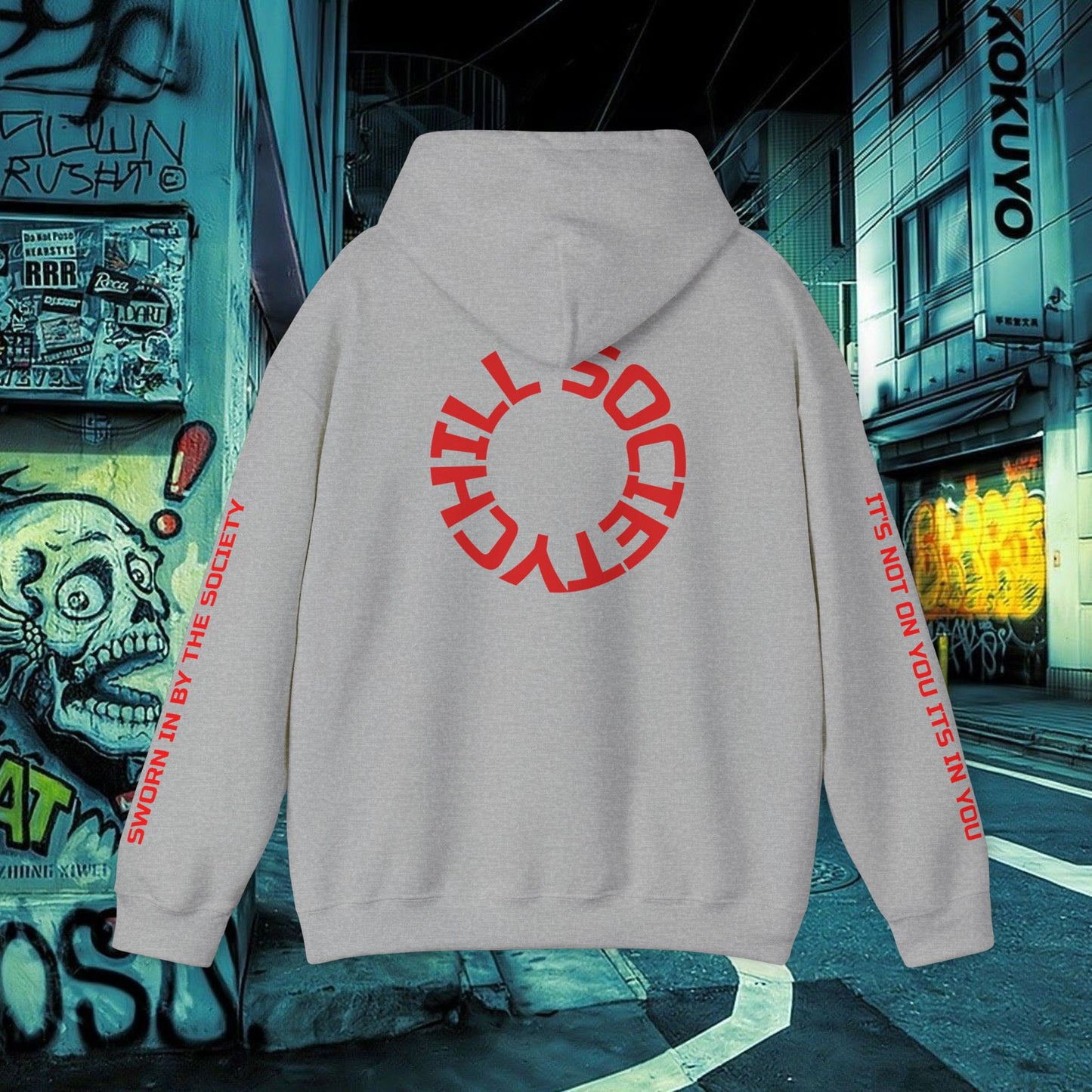 chill hoodie - comfort & good vibes