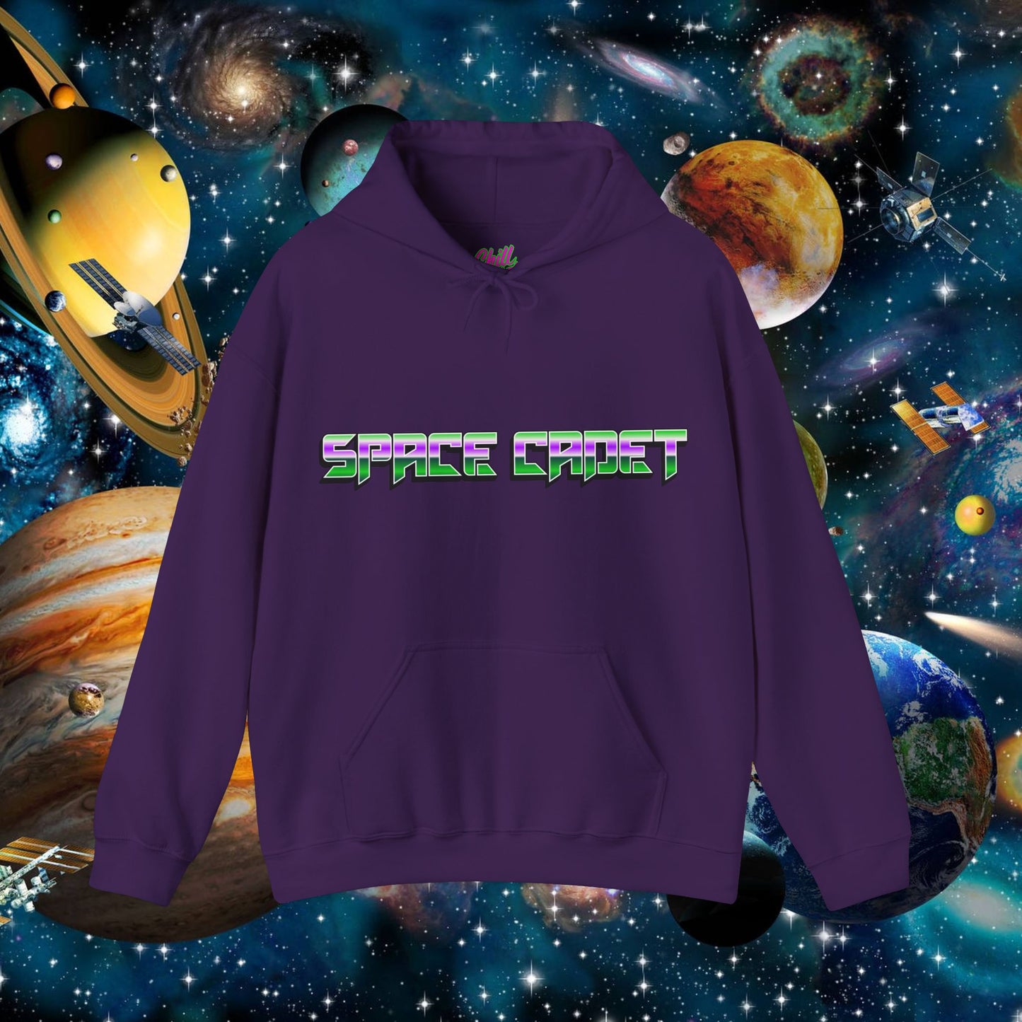 space street hoodie retro sci-fi | chill society space hoodie | unisex sci-fi pullover | retro streetwear hoodie | space graphic unisex hoodie