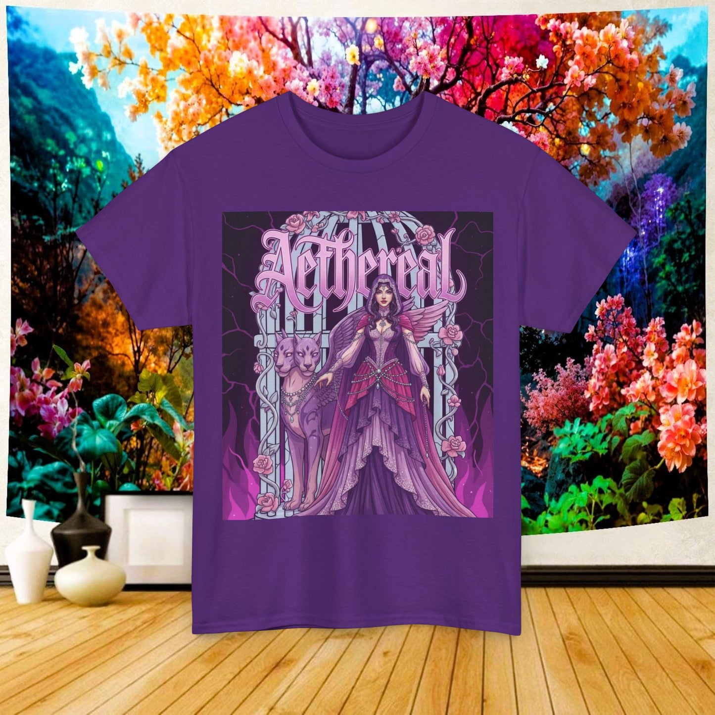 aetherial dream tee mystical vibes | chill society mystical tee | aetherial graphic shirt | mystical vibes unisex tee | dream inspired streetwear tee