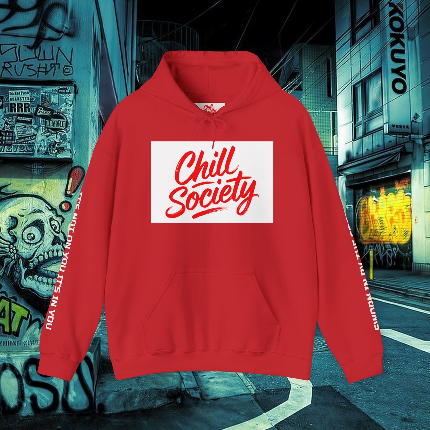 chill hoodie - comfort & good vibes