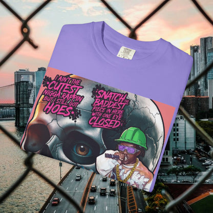 Urban Graphic T-Shirt: Fresh Style & QR Code