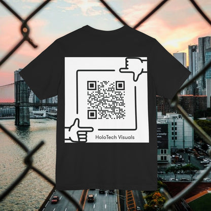 Urban Graphic T-Shirt: Fresh Style & QR Code