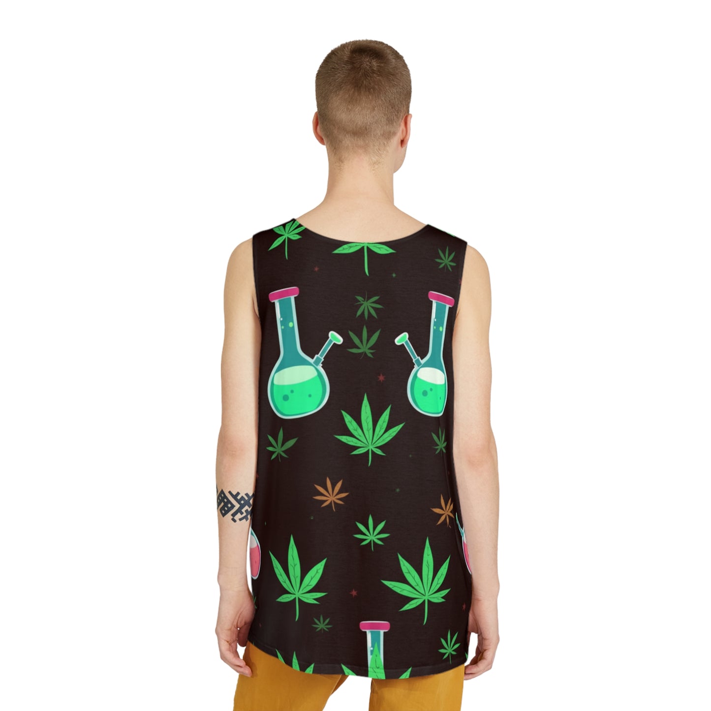 cannabis bong tank top