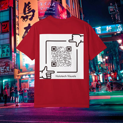 Graphic T-Shirt — "Drinking Don P" Retro Rap Album Art Tee (QR Back)