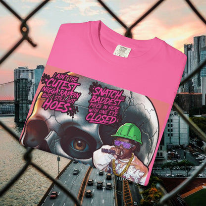 Urban Graphic T-Shirt: Fresh Style & QR Code