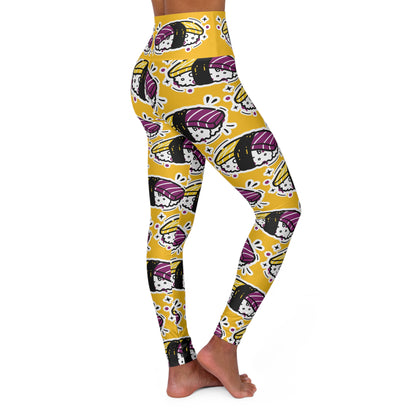 Sushi Lovers High Waisted Yoga Leggings