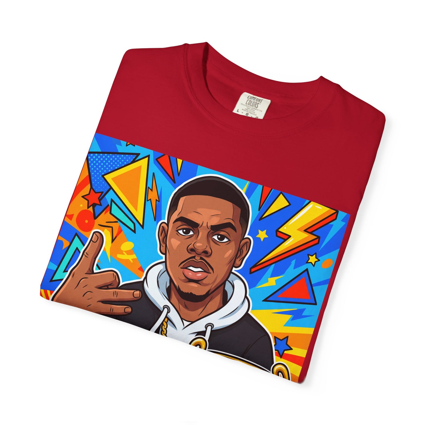 trophied up t-shirt — vintage garment-dyed athletic tee