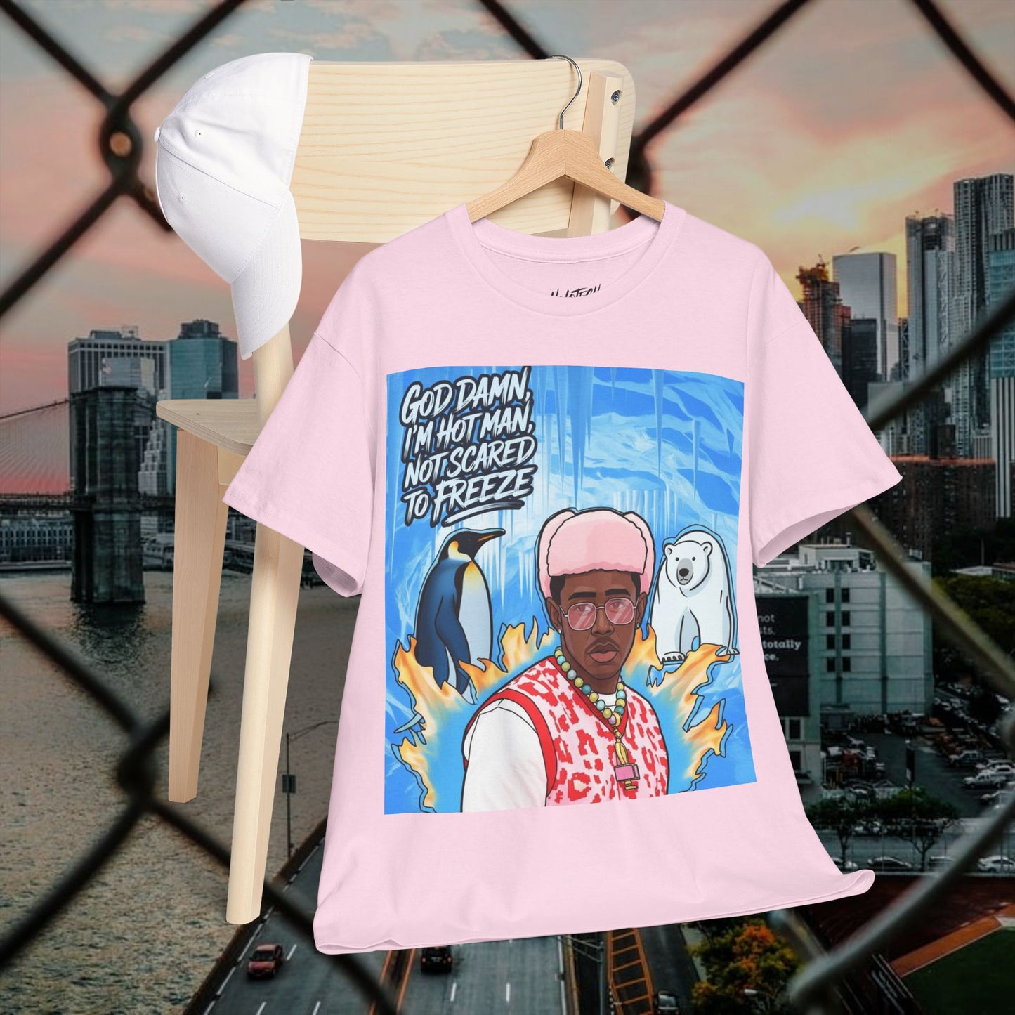 graphic t-shirt - holotech visuals limited edition collectible art