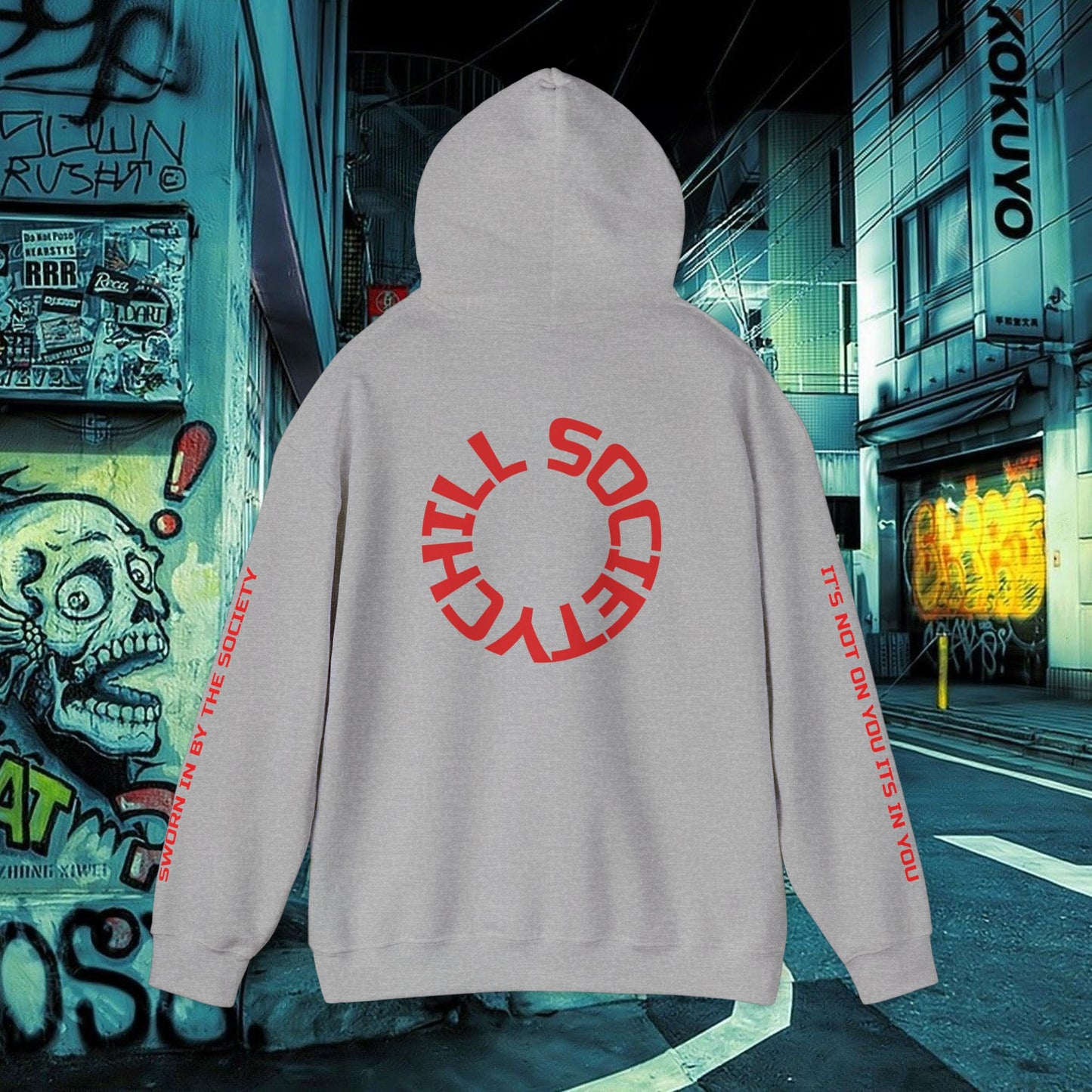 chill hoodie - comfort & good vibes