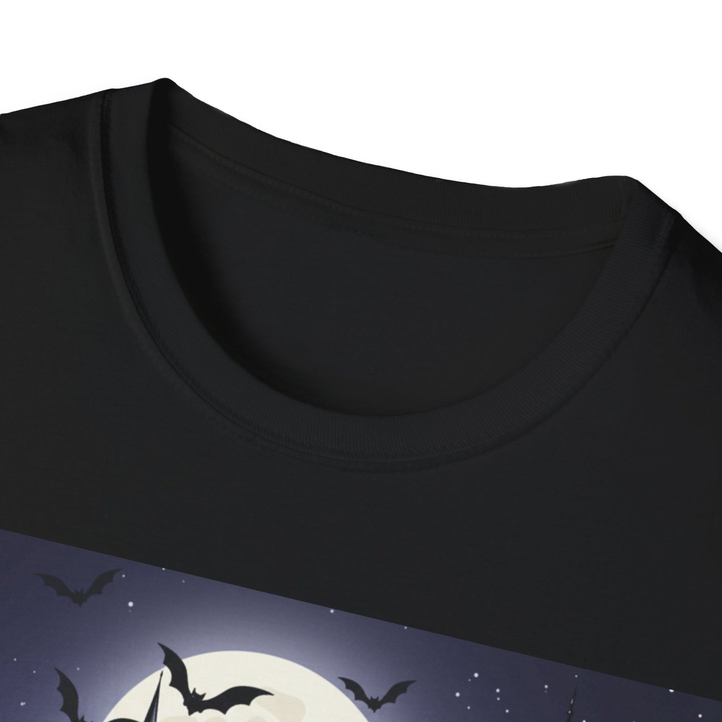 vampire night t-shirt — gothic moonlit graphic tee