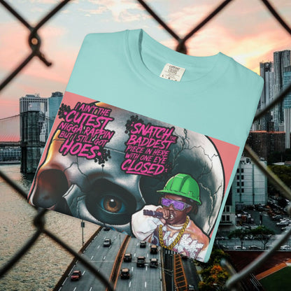 Urban Graphic T-Shirt: Fresh Style & QR Code