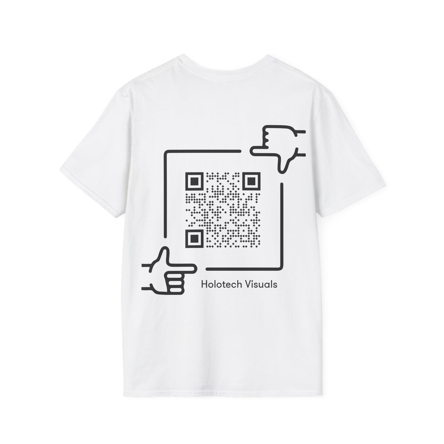 graphic tee — 'i smile while they stare and hate' tattooed rider