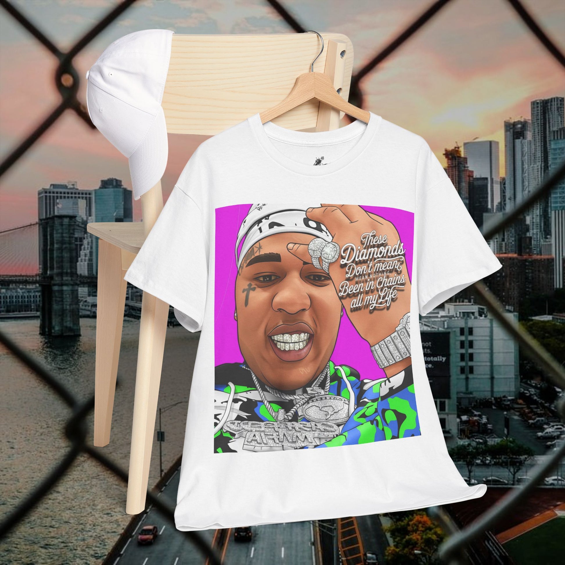 Urban Graphic T-Shirt Fresh Style | Chill Society QR Code Tee | Unisex Streetwear Graphic Tee | Modern Urban Casual T-Shirt | Fresh Style Graphic Streetwear Tee