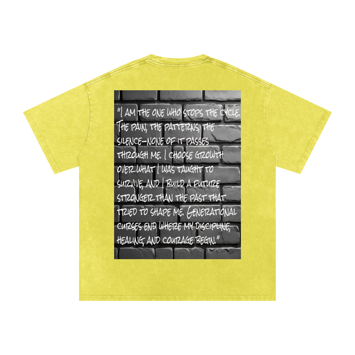 "generational curses" oversized t-shirt