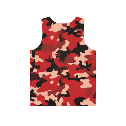 Red Camo Men's Tank Top