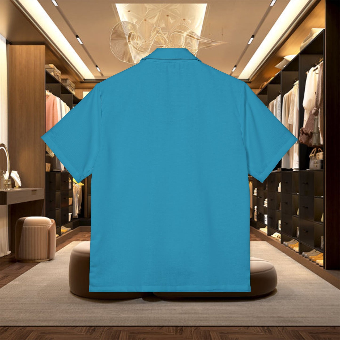 jellyfish hawaiian camp shirt