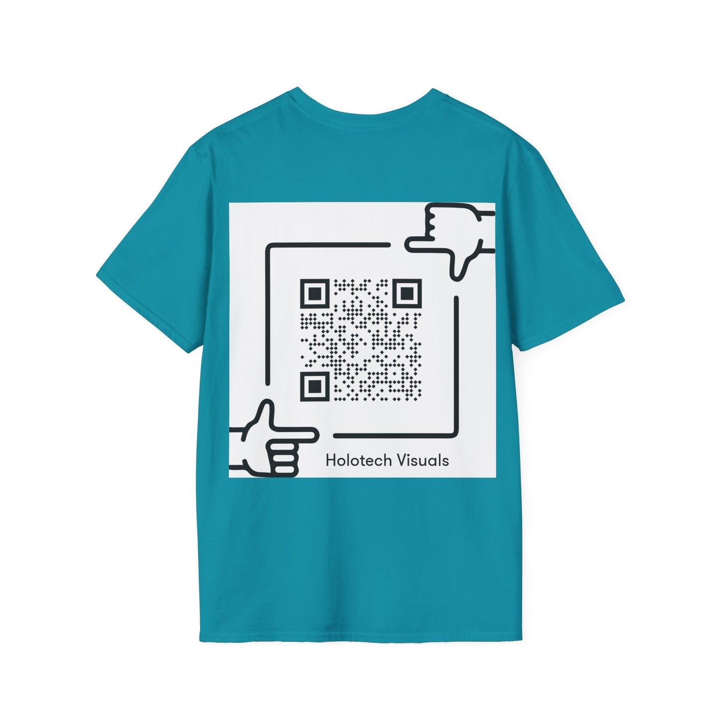 graphic tee — 'i smile while they stare and hate' tattooed rider