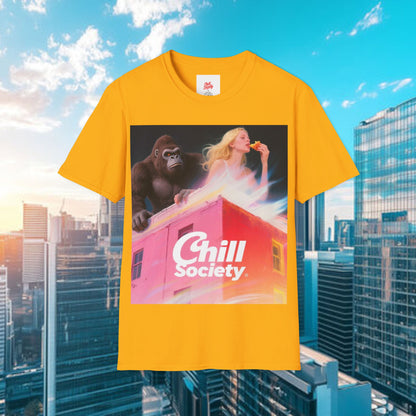 Chill Society T-Shirt — Relaxed Vibes Graphic Tee