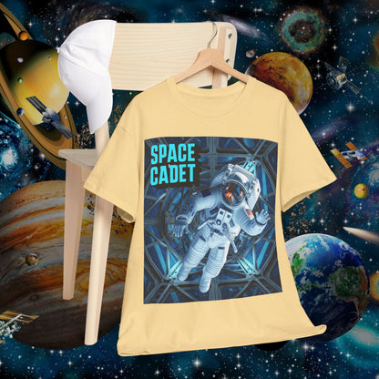 Space Cadet T-Shirt Astronaut Graphic | Chill Society Space Tee | Unisex Astronaut Streetwear Shirt | Graphic Space T-Shirt | Casual Space Crew Tee