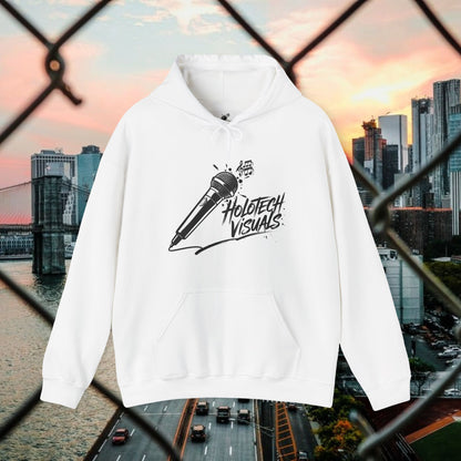 1st Edition Holotech Hoodie | Chill Society Limited Hoodie | Unisex Holotech Pullover | Graphic Tech Streetwear Hoodie | First Edition Casual Hoodie