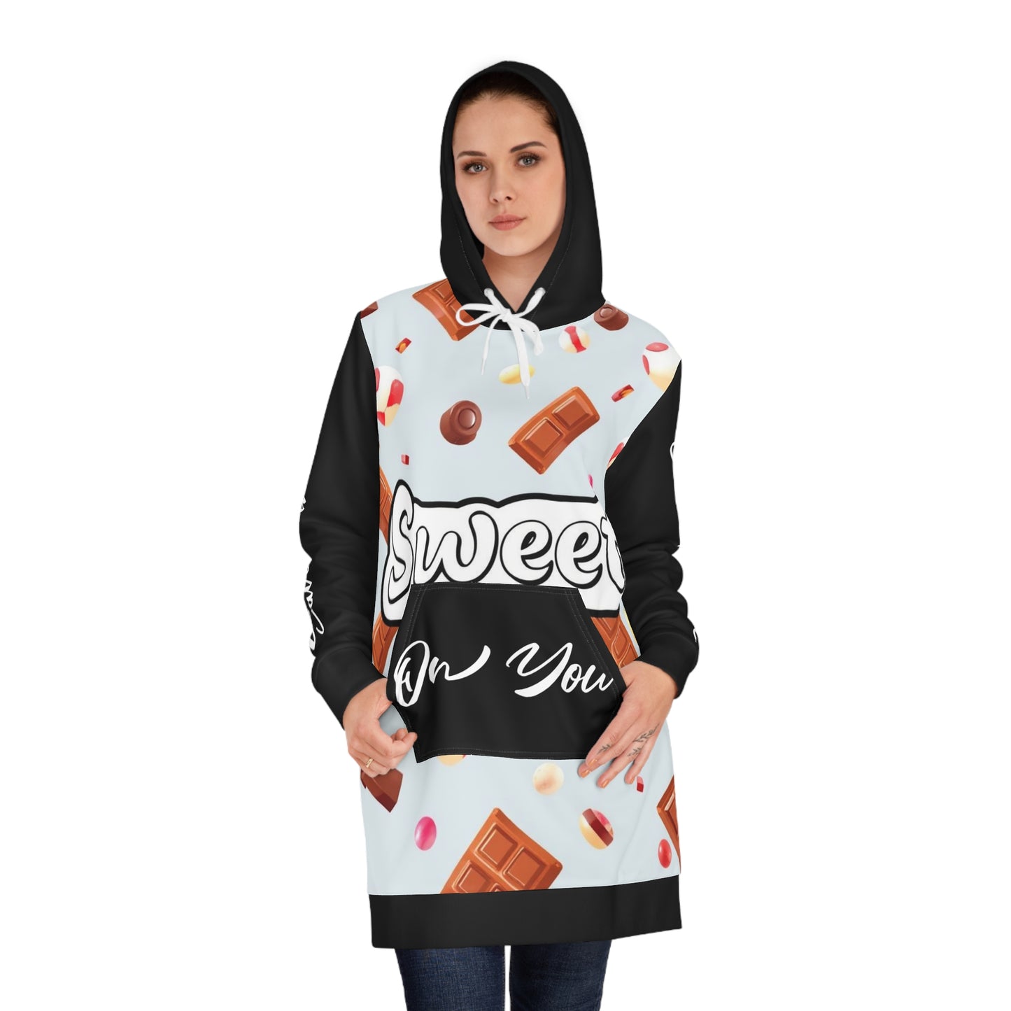 "sweet on you" droodie (dress + hoodie)