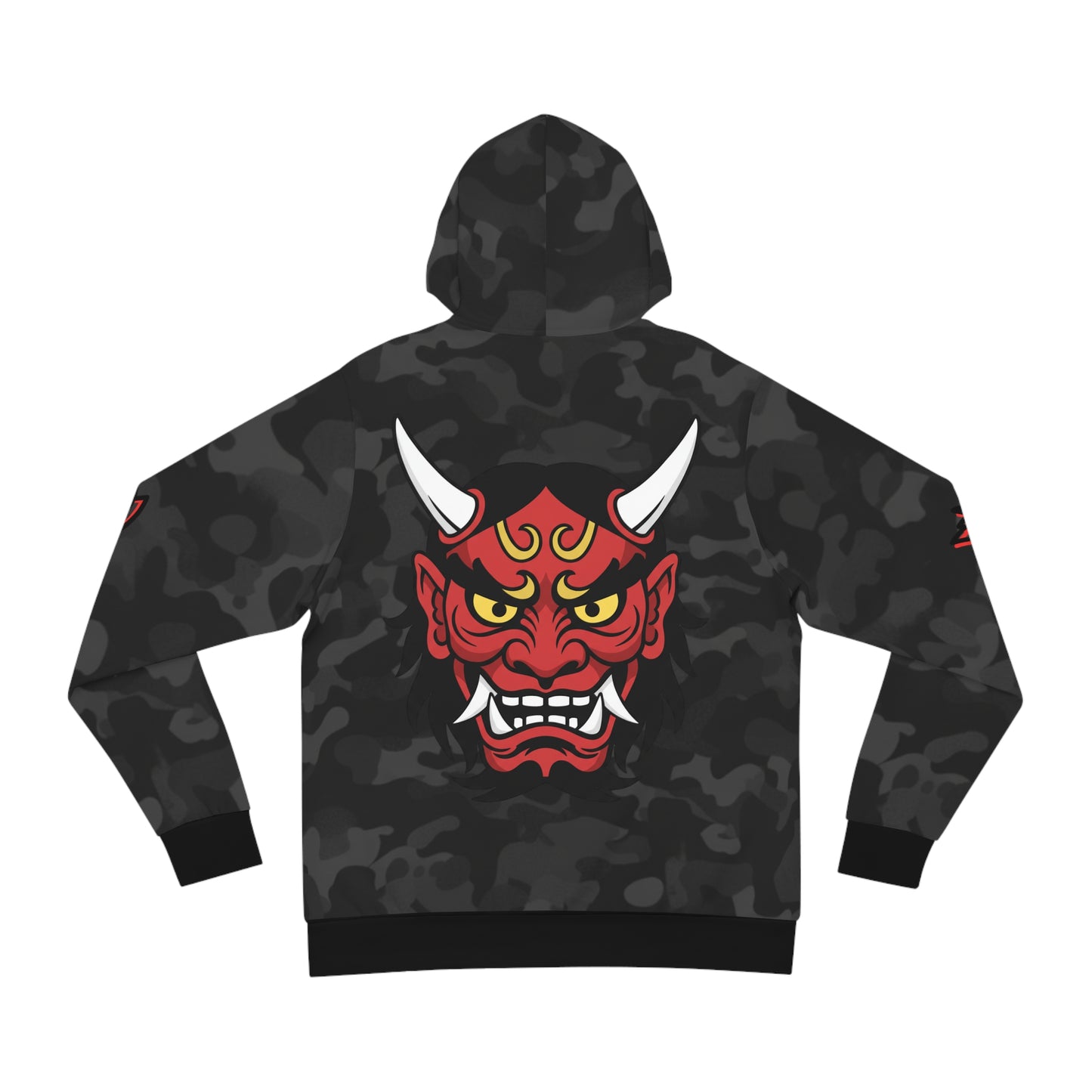 *exclusive* shadow camo "aoi hoshi" oni hoodie