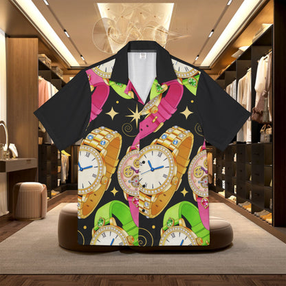 "Riches" Hawaiian Camp Shirt