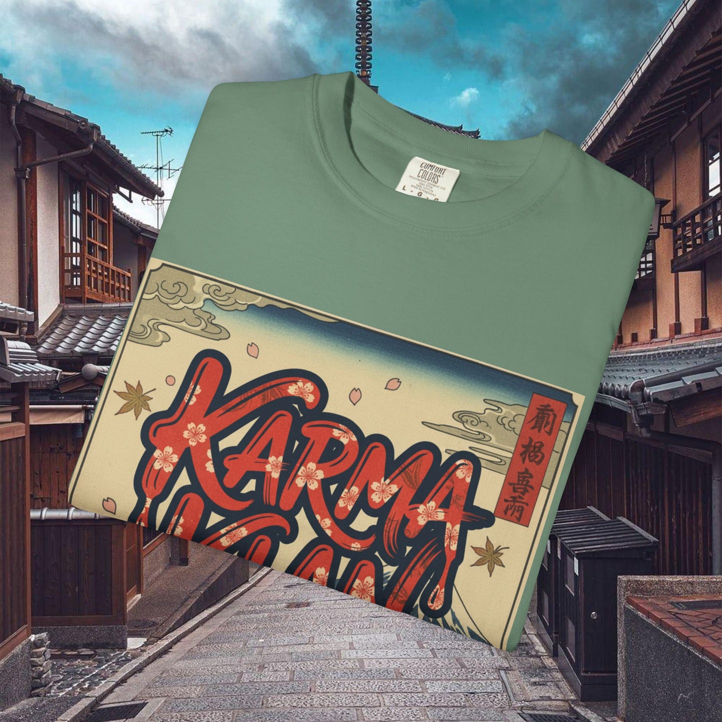 karma klan tee justice | chill society karma tee | justice graphic t-shirt | unisex karma streetwear tee | karma klan casual tee