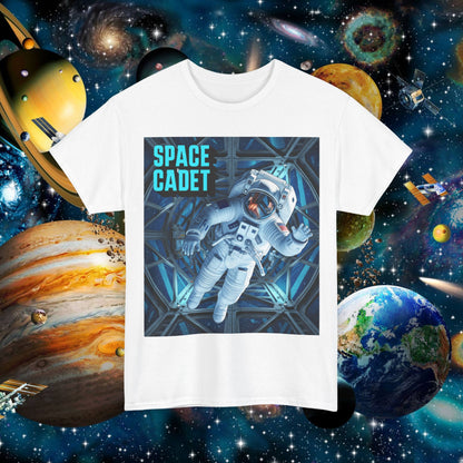 Space Cadet T-Shirt Astronaut Graphic | Chill Society Space Tee | Unisex Astronaut Streetwear Shirt | Graphic Space T-Shirt | Casual Space Crew Tee