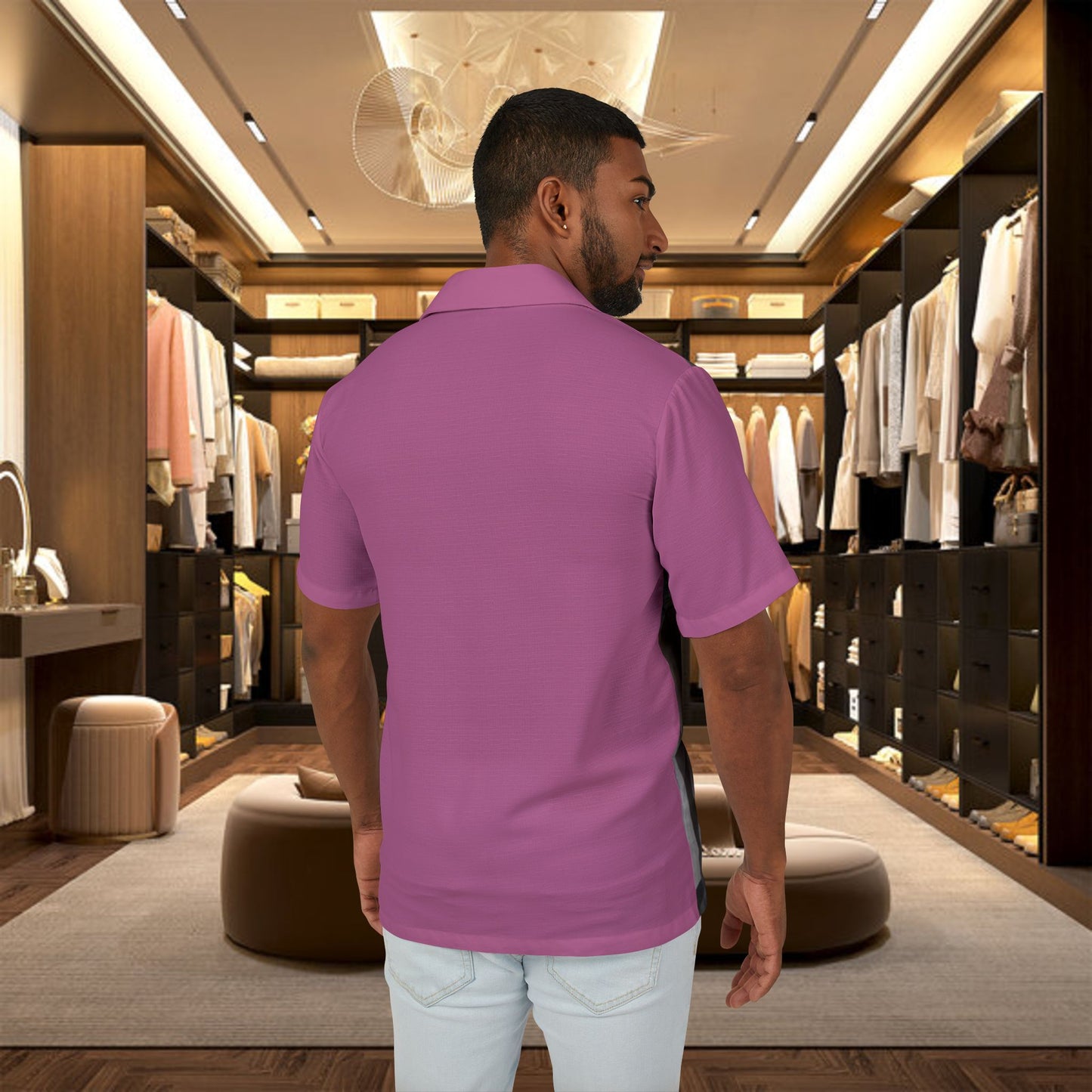 "victorian lady" hawaiian camp shirt