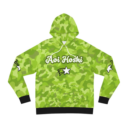 Pear Green Camo "Aoi Hoshi" Oni Hoodie
