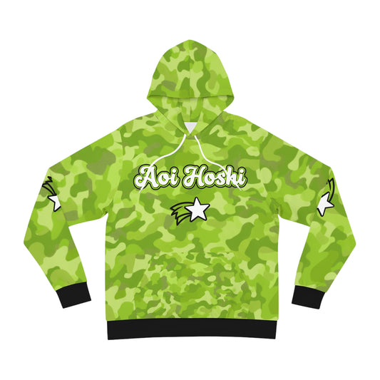 Pear Green Camo "Aoi Hoshi" Oni Hoodie