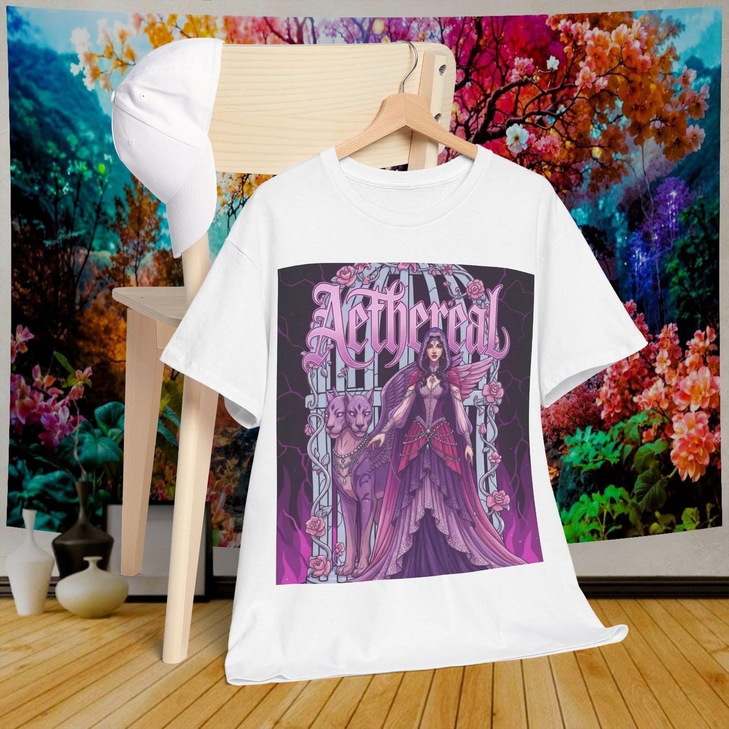 aetherial dream tee mystical vibes | chill society mystical tee | aetherial graphic shirt | mystical vibes unisex tee | dream inspired streetwear tee