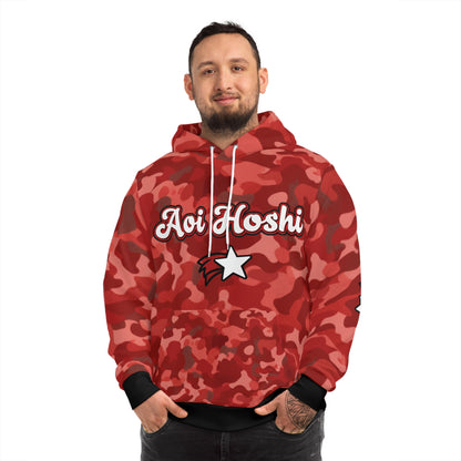 Red Camo "Aoi Hoshi" Oni Hoodie