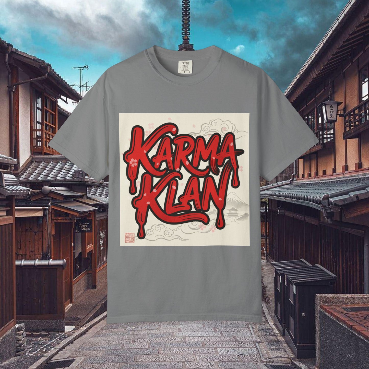 karma klan tee forgiveness | chill society karma tee | forgiveness graphic t-shirt | unisex karma streetwear tee | karma klan casual tee