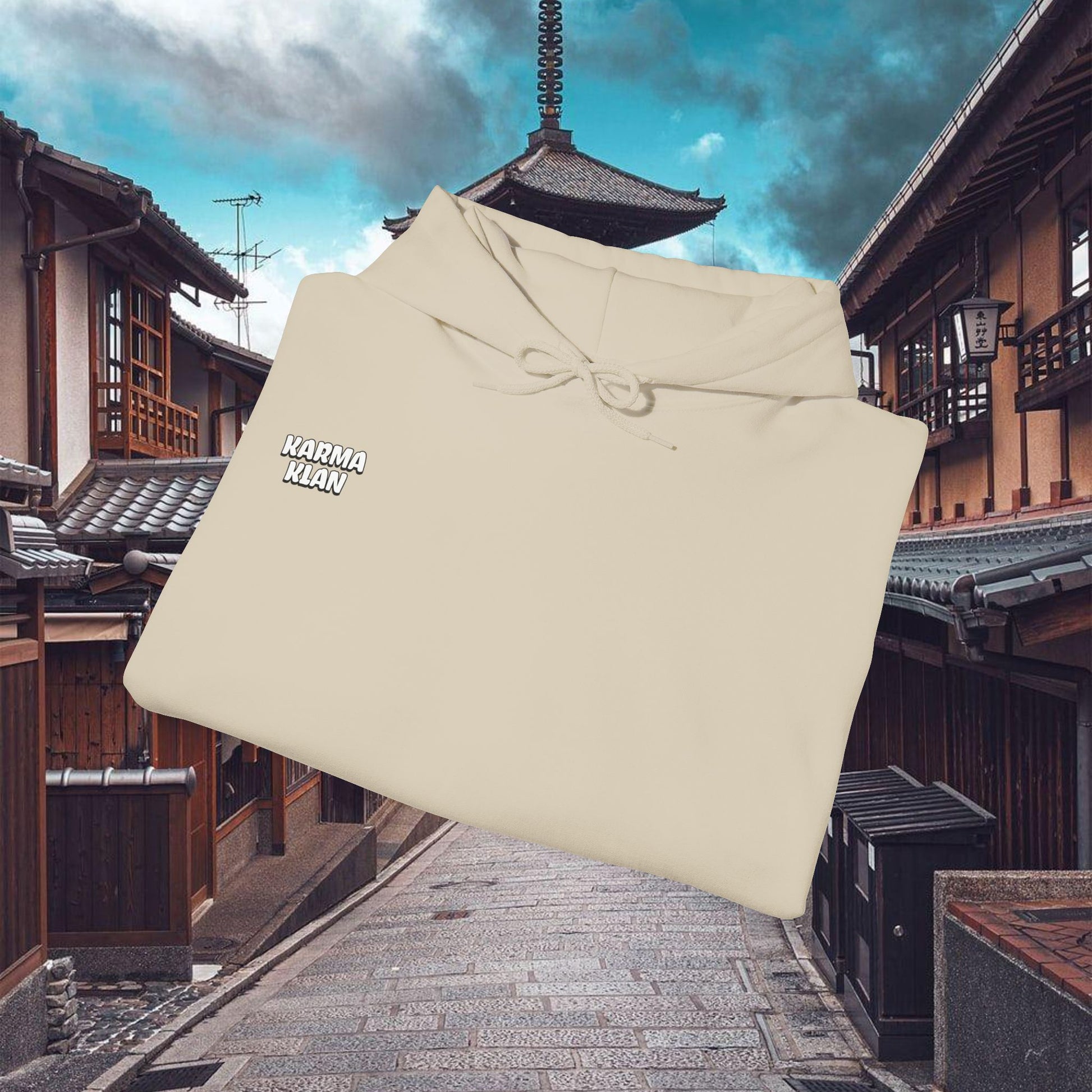 Samurai Graphic Hoodie Bushido Never Sleeps | Chill Society Samurai Hoodie | Unisex Japanese Streetwear Pullover | Bushido Graphic Hoodie | White Samurai Sweatshirt