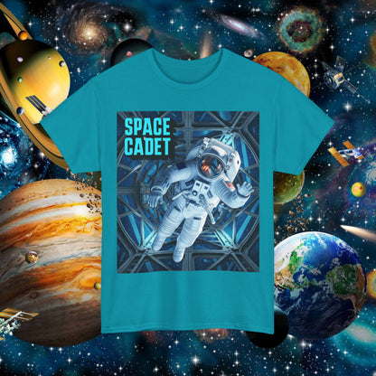 Space Cadet T-Shirt Astronaut Graphic | Chill Society Space Tee | Unisex Astronaut Streetwear Shirt | Graphic Space T-Shirt | Casual Space Crew Tee