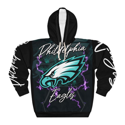 Football Cartoon Hoodie – Cute Football Player Pullover for Fans