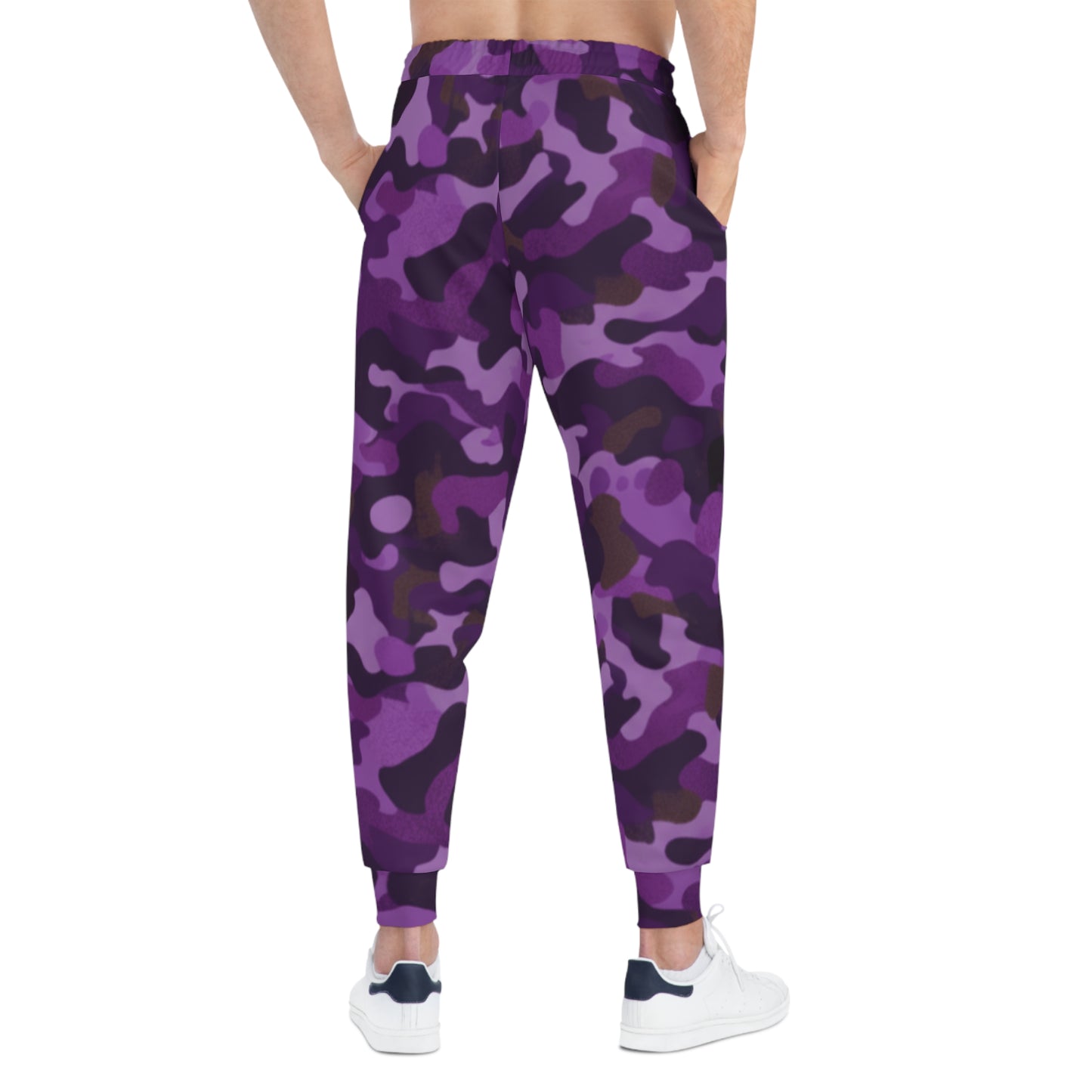 purple camo "aoi hoshi" joggers