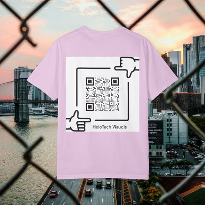 Urban Graphic T-Shirt: Fresh Style & QR Code