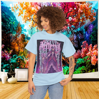 Aetherial Dream Tee Mystical Vibes | Chill Society Mystical Tee | Aetherial Graphic Shirt | Mystical Vibes Unisex Tee | Dream Inspired Streetwear Tee