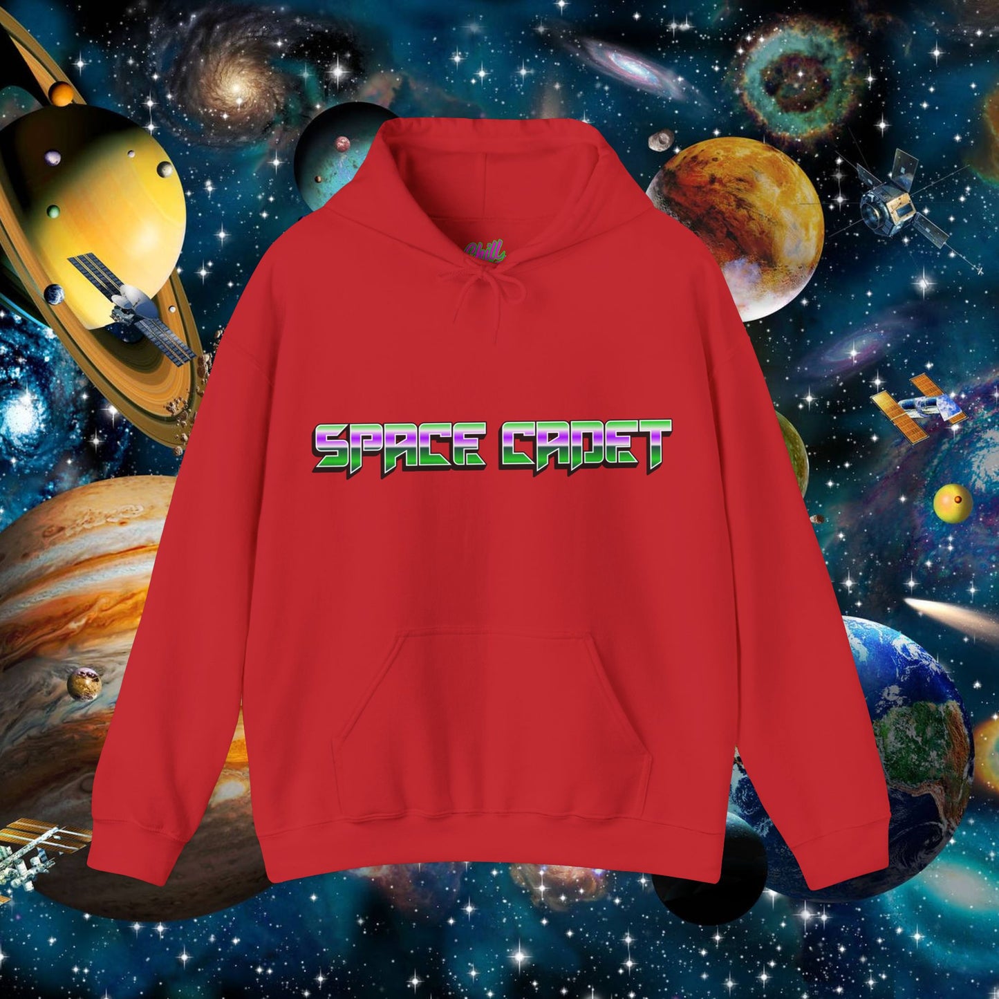space street hoodie retro sci-fi | chill society space hoodie | unisex sci-fi pullover | retro streetwear hoodie | space graphic unisex hoodie