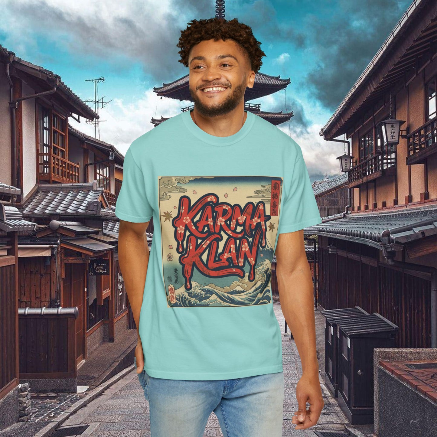 karma klan tee justice | chill society karma tee | justice graphic t-shirt | unisex karma streetwear tee | karma klan casual tee