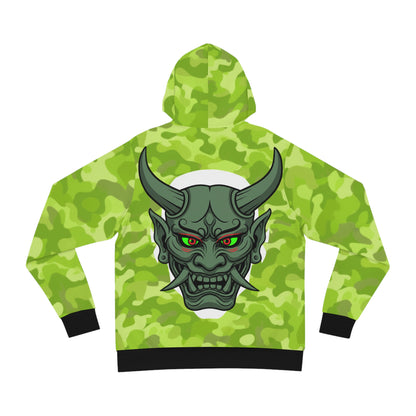 Pear Green Camo "Aoi Hoshi" Oni Hoodie