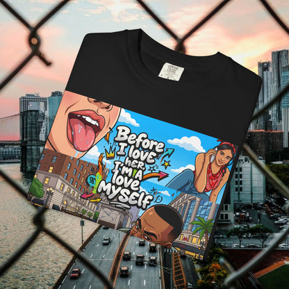 Love Yourself Graphic Tee — Inspirational Self-Love T-Shirt