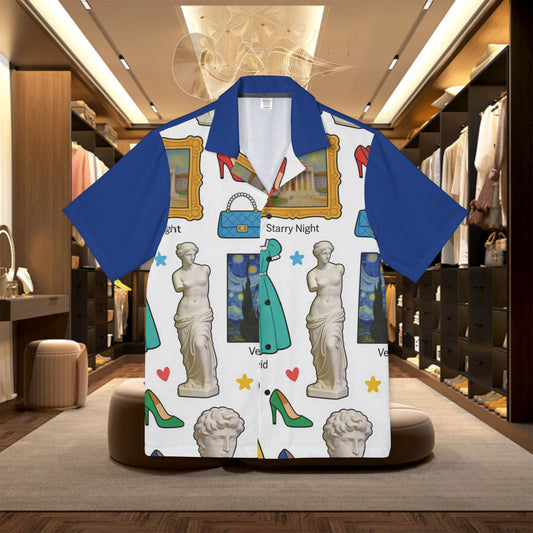 "Affluence" Hawaiian Camp Shirt