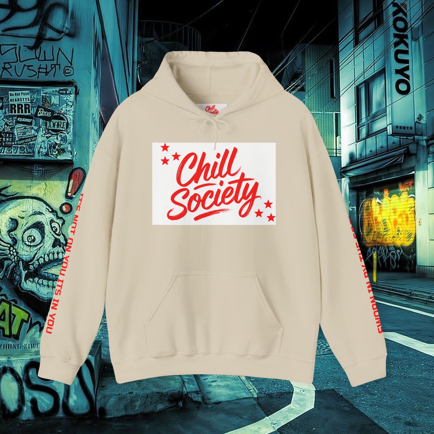 chill hoodie - comfort & good vibes