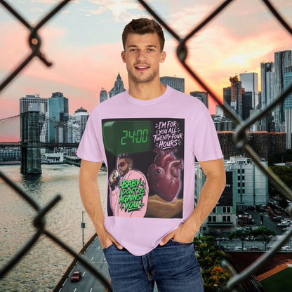 Urban Graphic T-Shirt: Fresh Style & QR Code