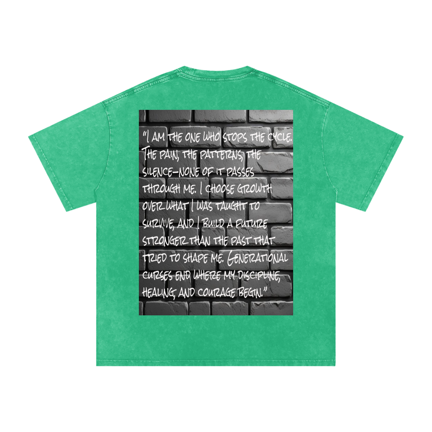 "generational curses" oversized t-shirt